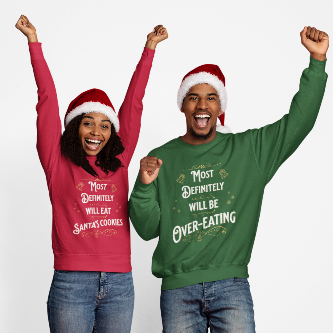 Customize Matching Family Christmas Sweater - Most Definitely