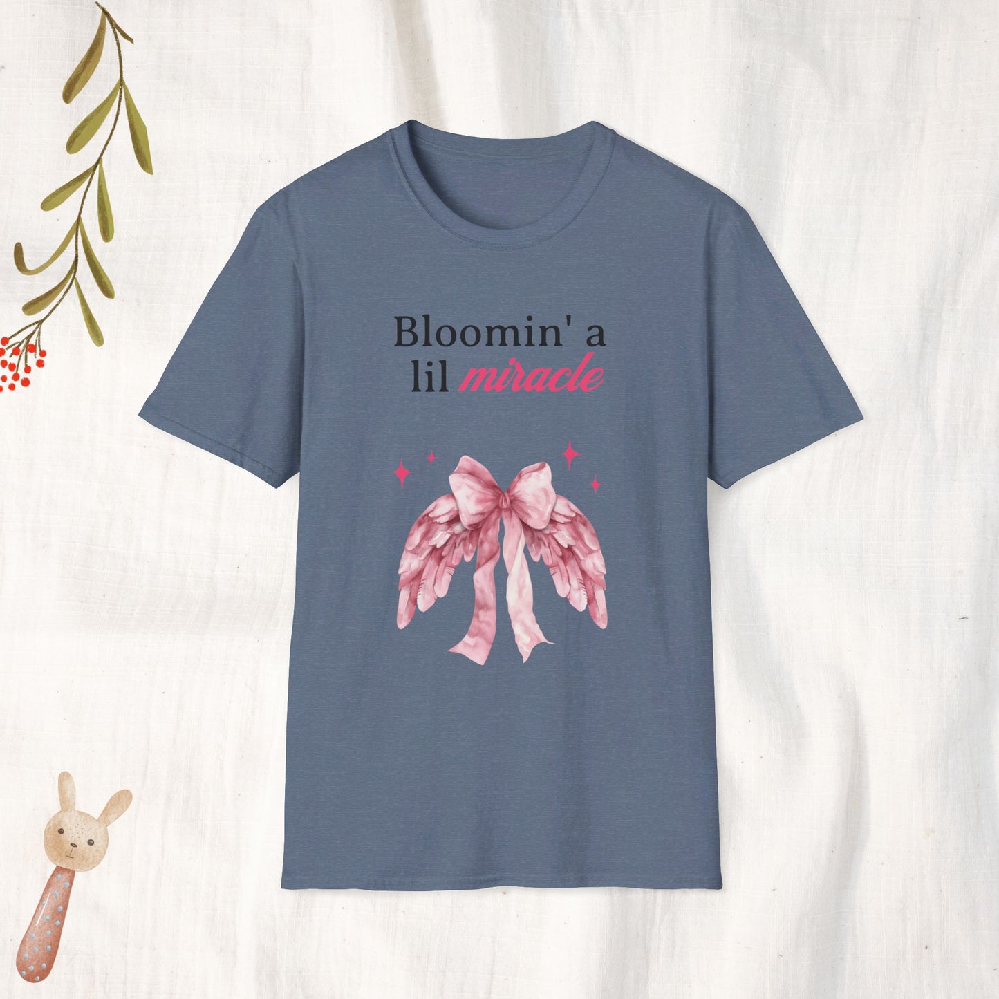 Bloomin a lil miracle (Coquette Style) Tshirt