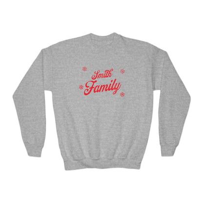 Kids Unisex | Enter Custom Text Christmas Snowflake | Sweater