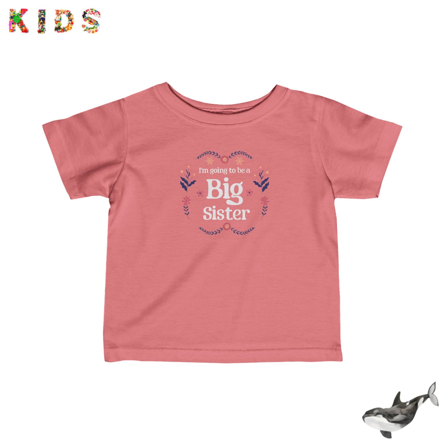 Infant | I'm going to be a big sister | Tee