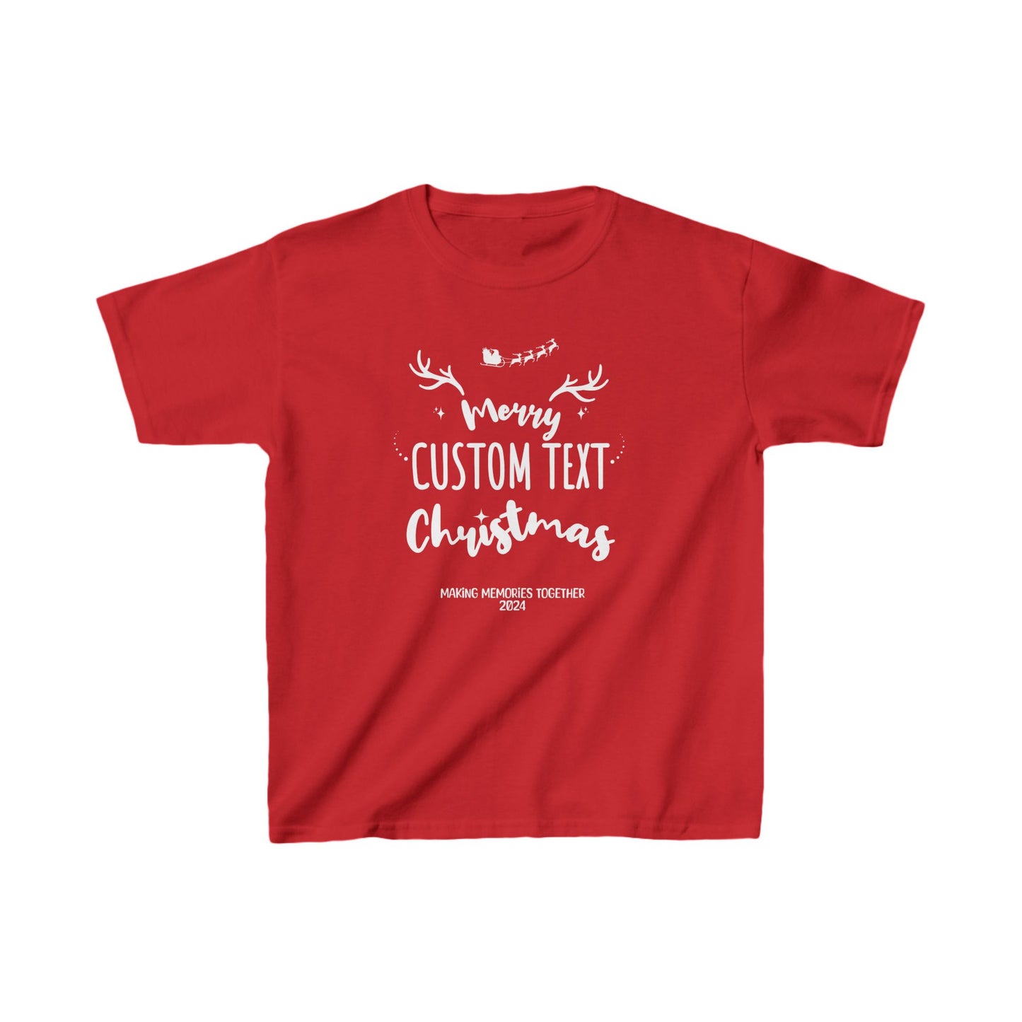 Kids Unisex | Enter Custom Text Marry Christmas | Tee