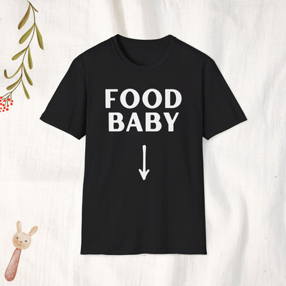 Food Baby Pregnancy Announcement T-shirt