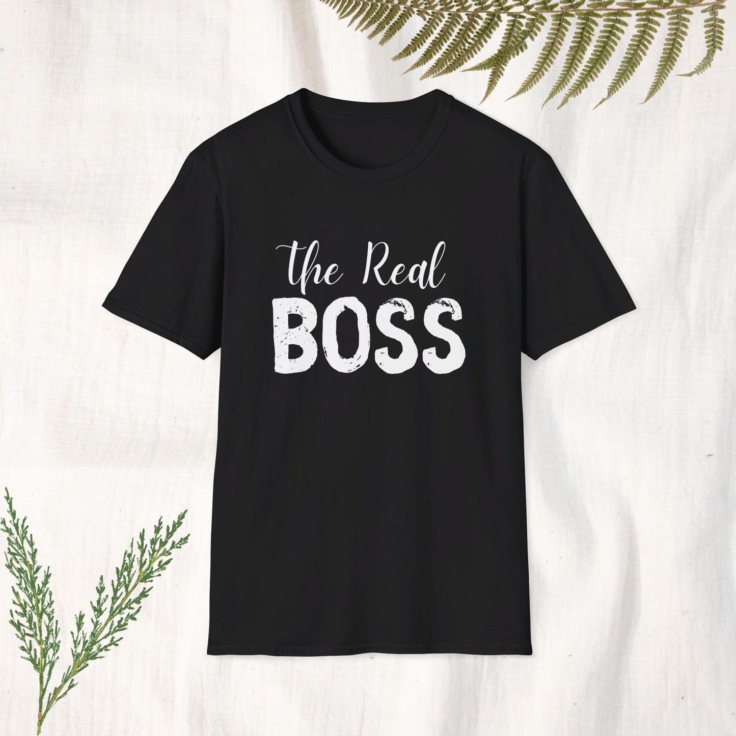 The Real Boss Matching Family Tshirt