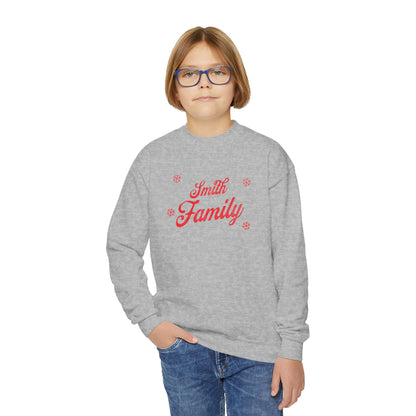 Kids Unisex | Enter Custom Text Christmas Snowflake | Sweater