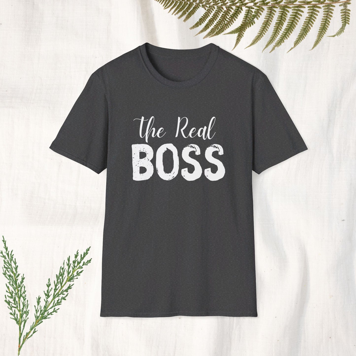 The Real Boss Matching Family Tshirt