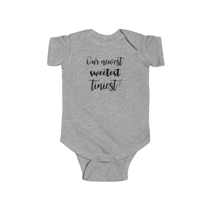 Infant | Our Newest Baby Announcement |Bodysuit (6M - 24M)