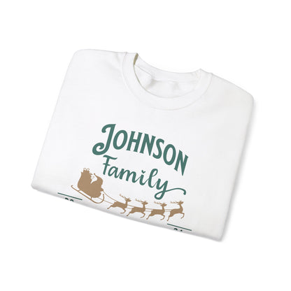 Adults Unisex | Enter Custom Family Name - Sleigh Christmas | Sweater