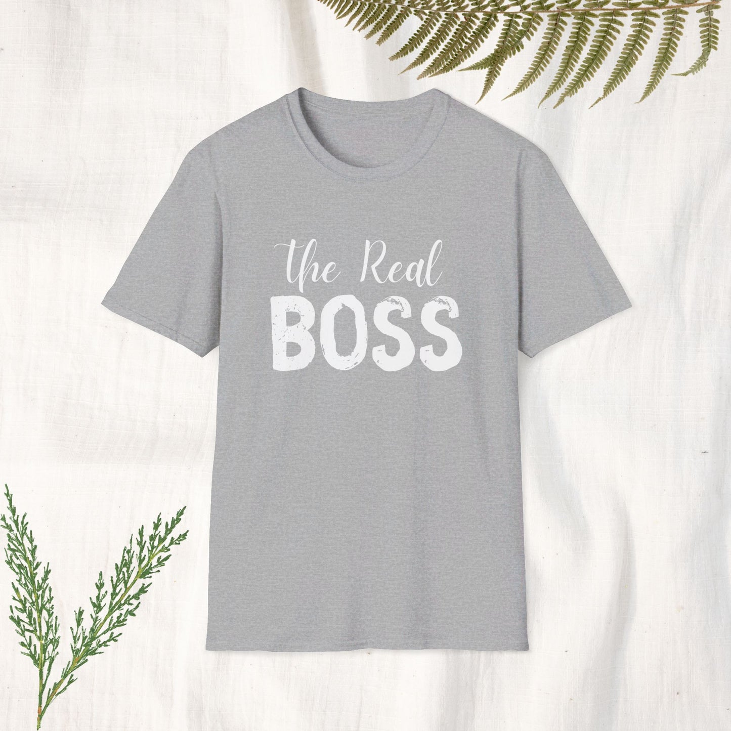 The Real Boss Matching Family Tshirt