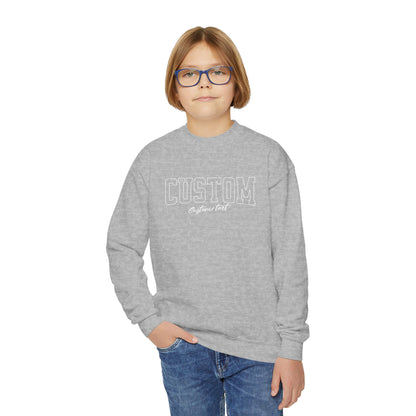 Kids Unisex | Enter Custom Text Varsity Style | Sweater