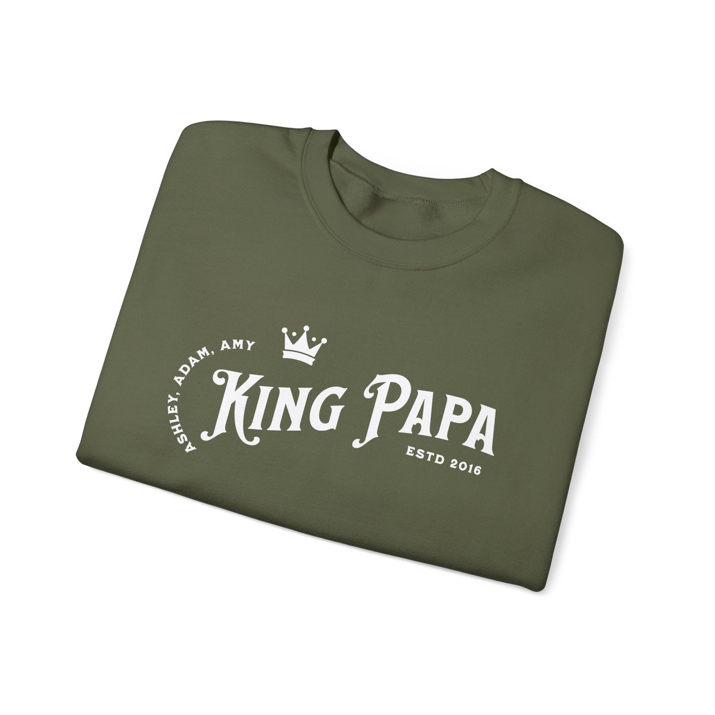 Adults Unisex | King Papa (Personalized) | Sweater