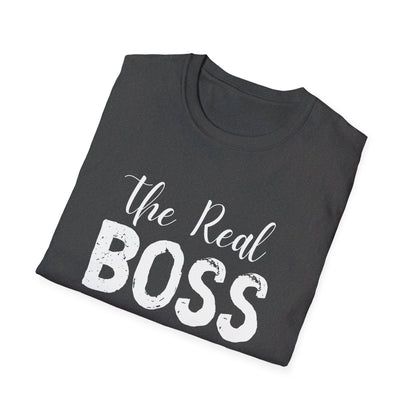 The Real Boss Matching Family Tshirt