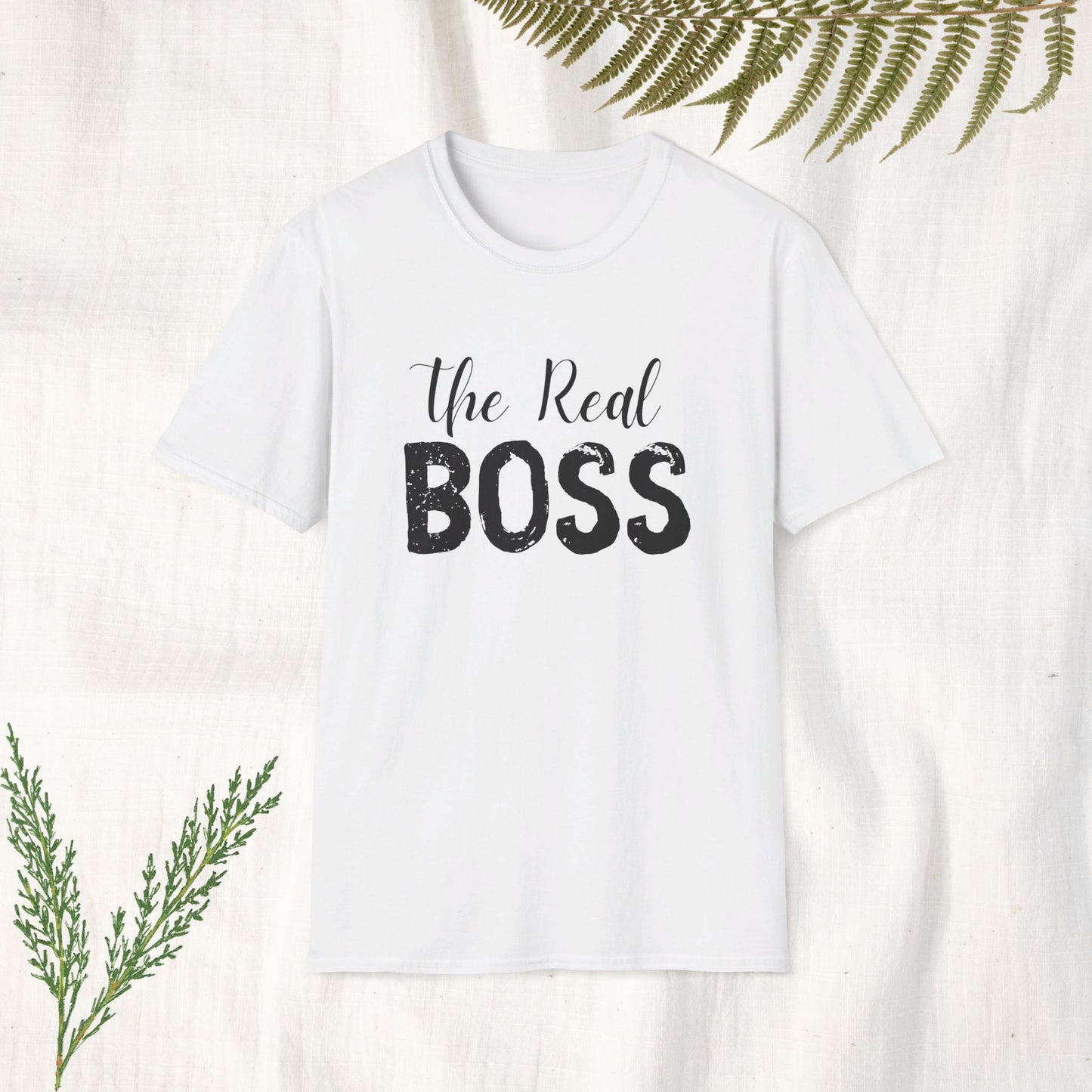 The Real Boss Matching Family Tshirt