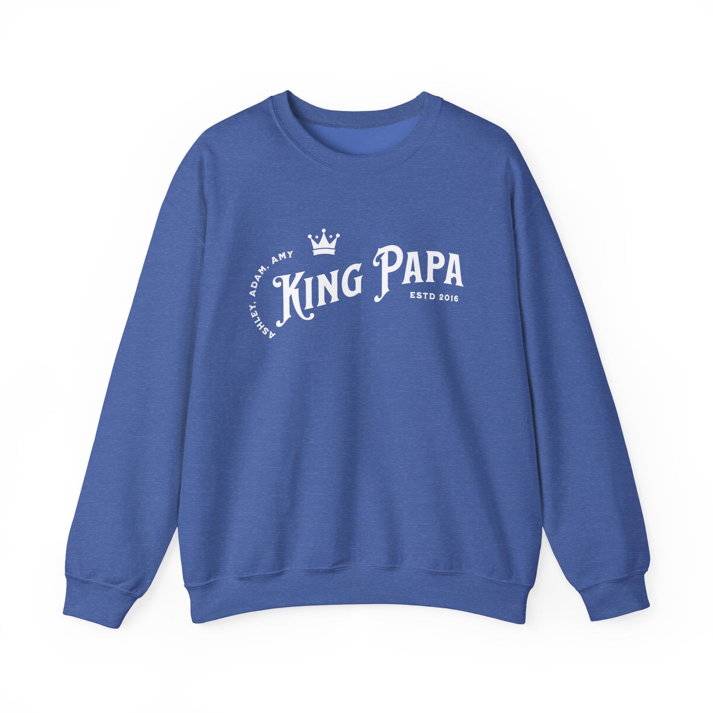 Adults Unisex | King Papa (Personalized) | Sweater