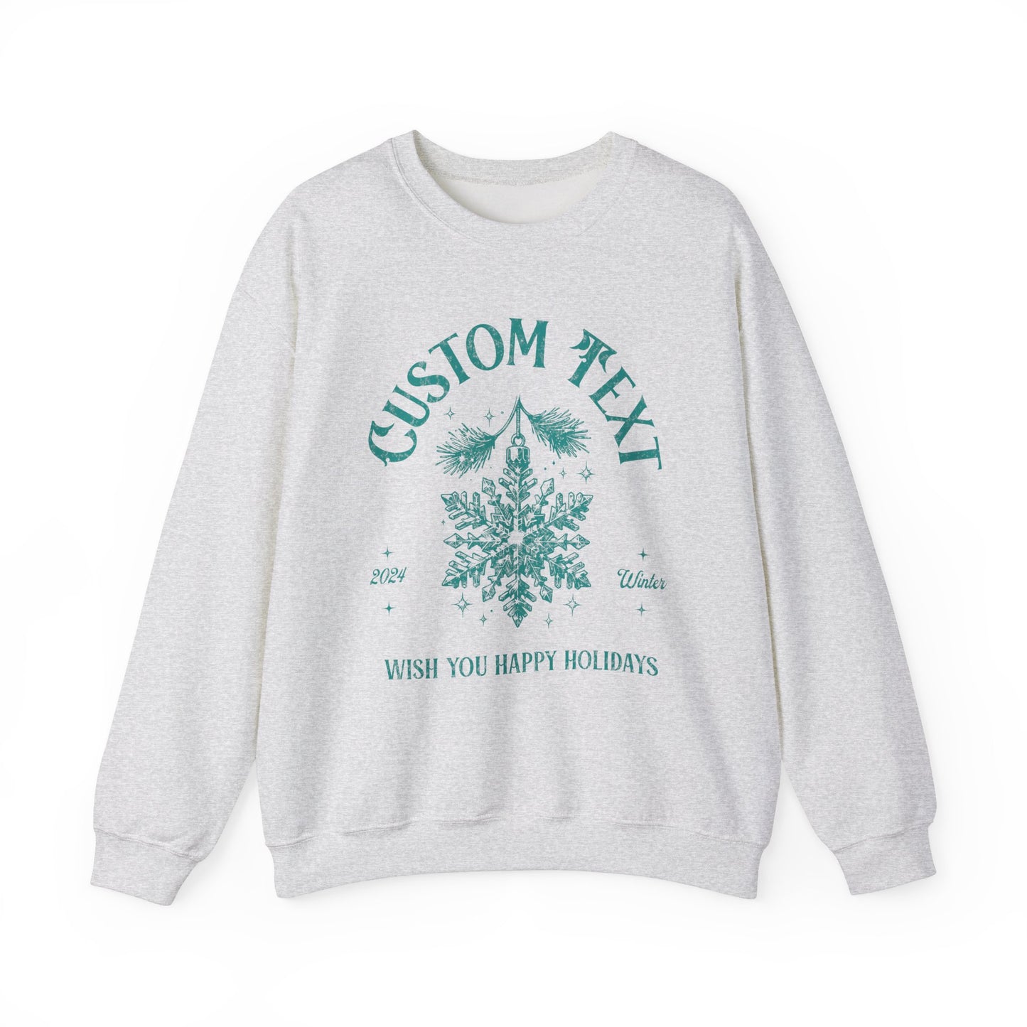 Adults Unisex | Enter Custom Family Name Holiday | Sweater