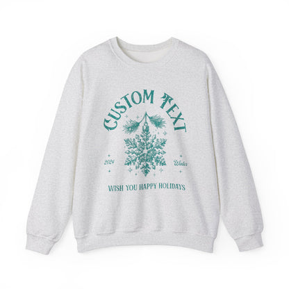 Adults Unisex | Enter Custom Family Name Holiday | Sweater