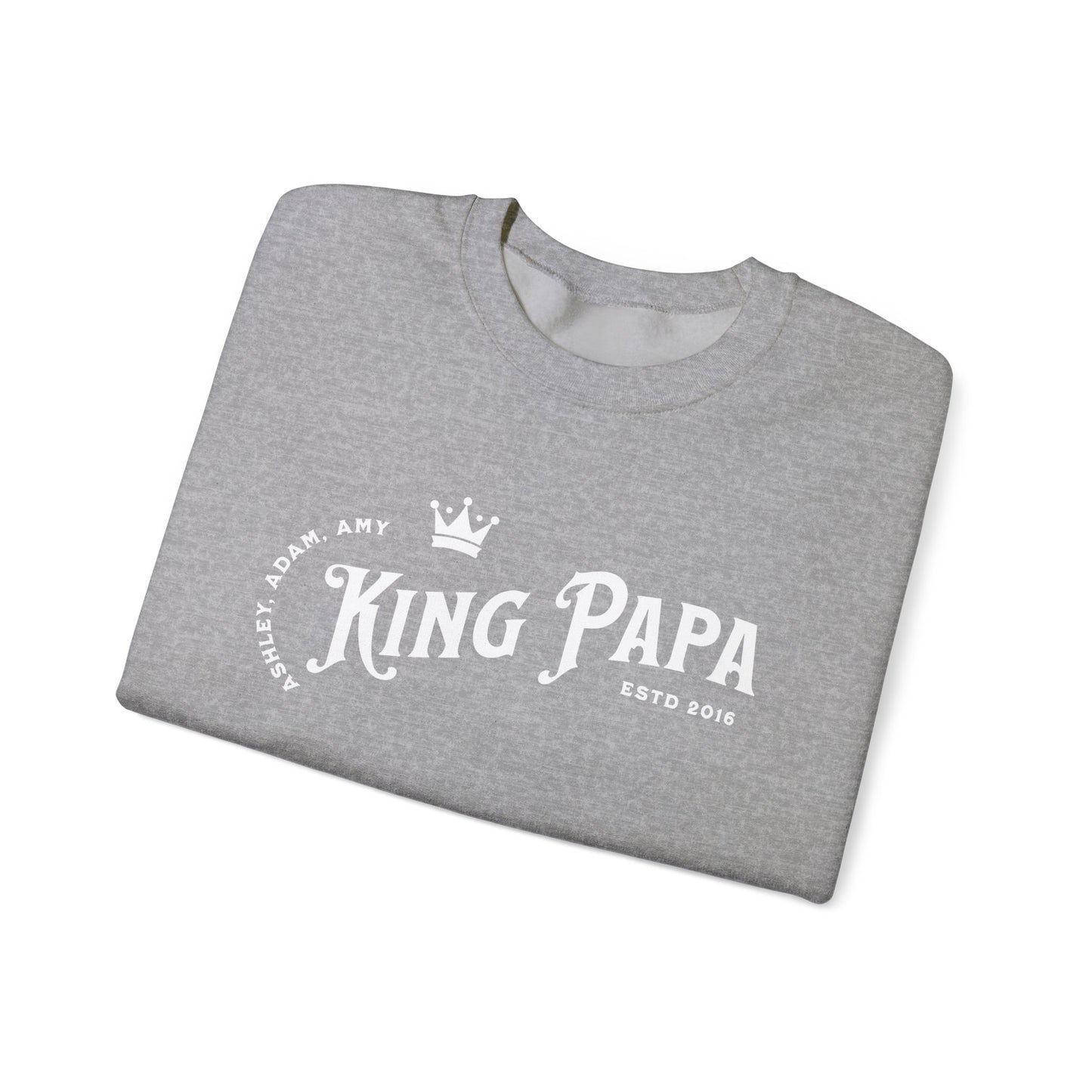 Adults Unisex | King Papa (Personalized) | Sweater