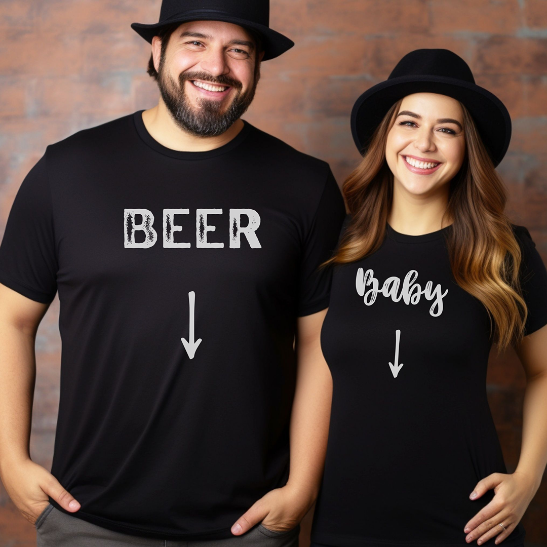 Adults Unisex | Baby Inside Pregnancy Announcement | Tee