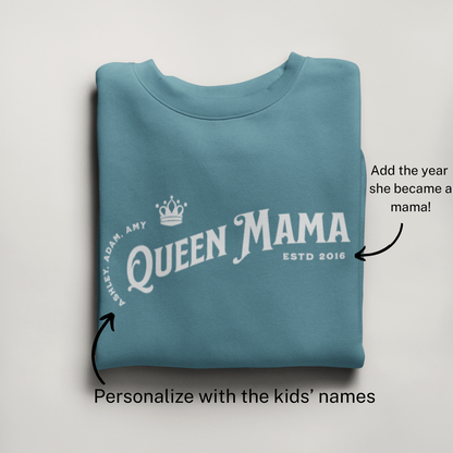 Adults Unisex | Queen Mama (Personalized) | Sweater