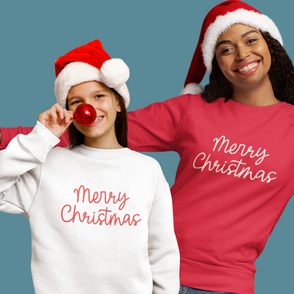 Kids Unisex | Merry Christmas Minimal Style | Sweater