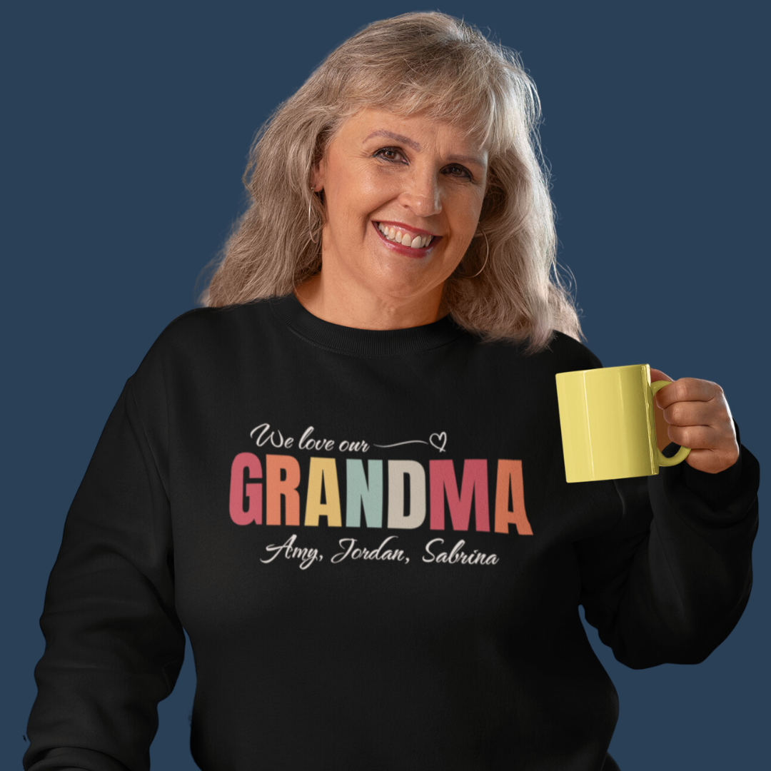 Adults Unisex | We love our Grandma | Sweater