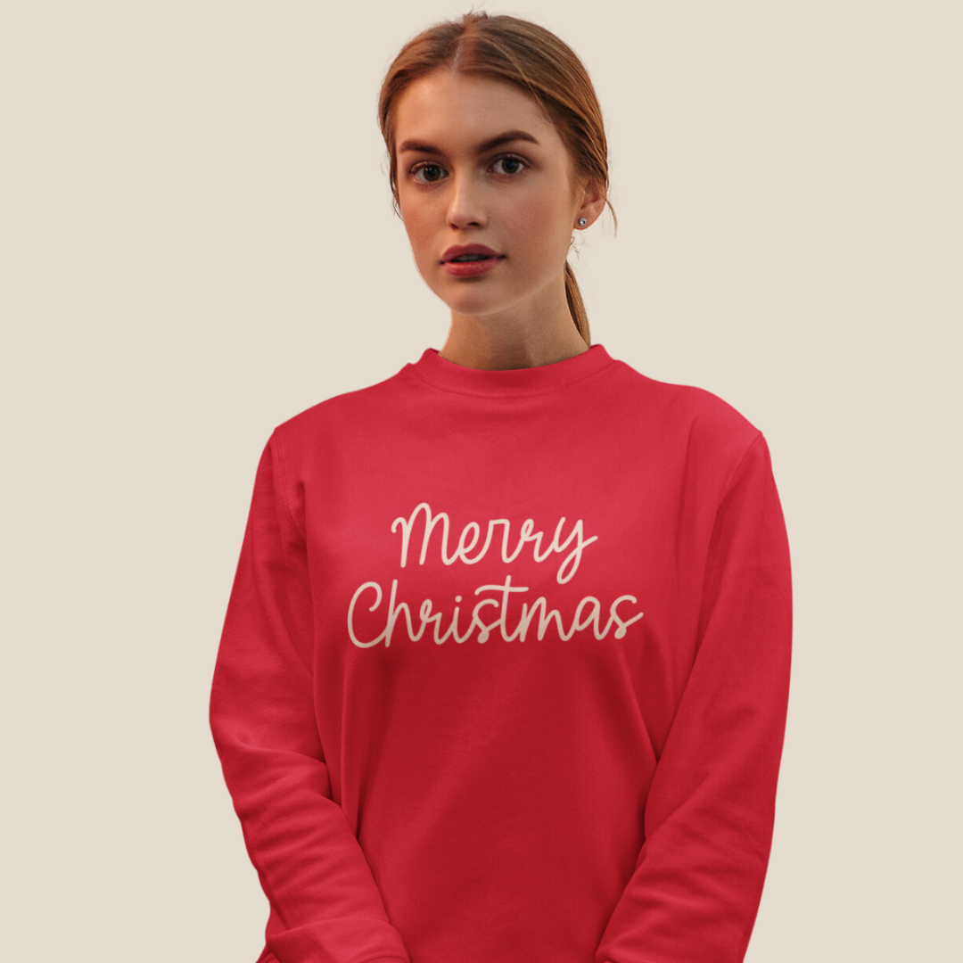 Adults Unisex | Merry Christmas Minimal Style | Sweater