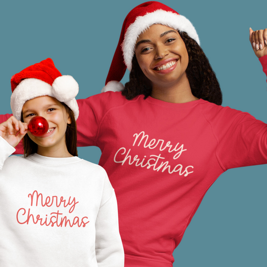 Adults Unisex | Merry Christmas Minimal Style | Sweater