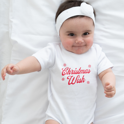 Infant | Enter Custom Text Christmas Snowflake | Bodysuit