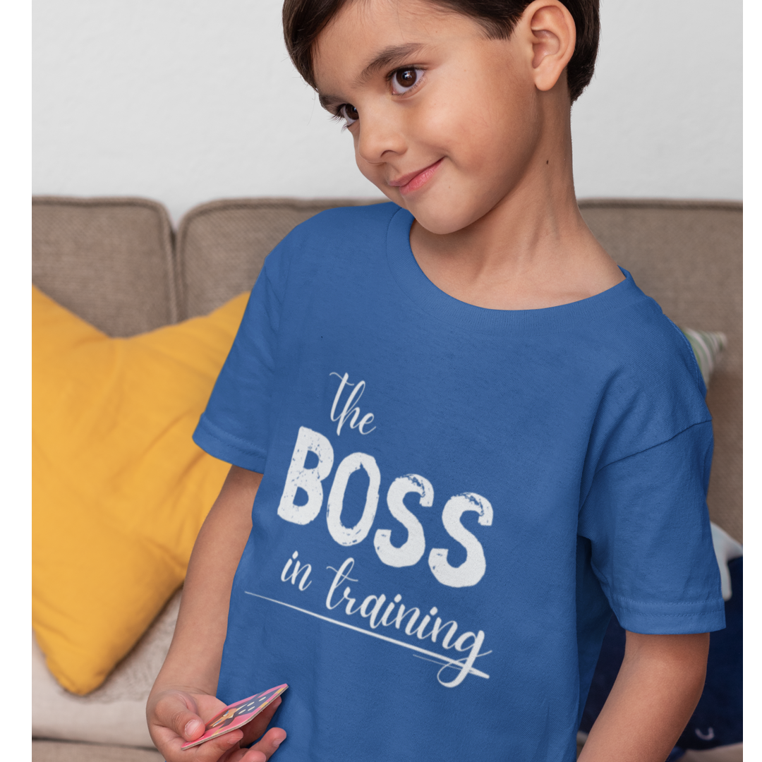 Kids Unisex | The Boss in Training | Tee