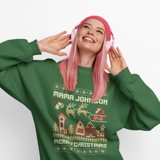 Adults Unisex | Enter CUSTOM TEXT - Ugly Christmas | Sweater