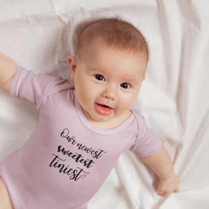 Infant | Our Newest Baby Announcement |Bodysuit (6M - 24M)